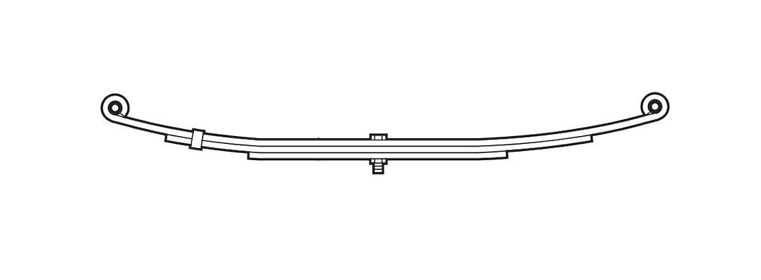 SPRING  DOUBLE EYE  26E-4000 BRONZE