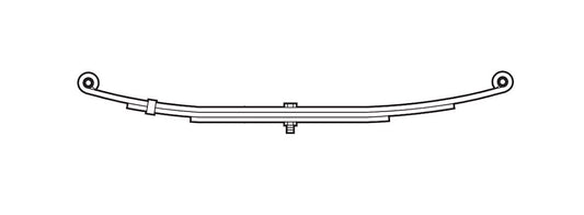SPRING  DOUBLE EYE  26E-4000 BRONZE