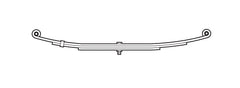 SPRING  DOUBLE EYE  26E-4000 BRONZE