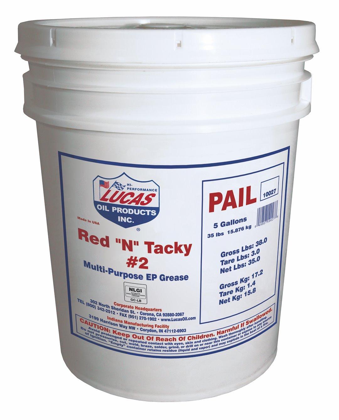 RED 'N' TACKY GREASE/1X1/