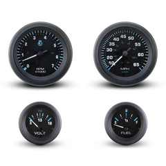 4 GAUGE SET  ECLIPSE