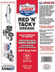 LUCAS OIL RED N TACKY SPRAY GREASE
