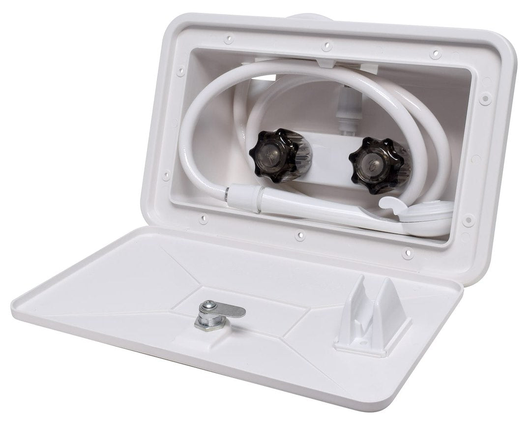 CATALINA HOT/COLD EXT SHOWER WHITE