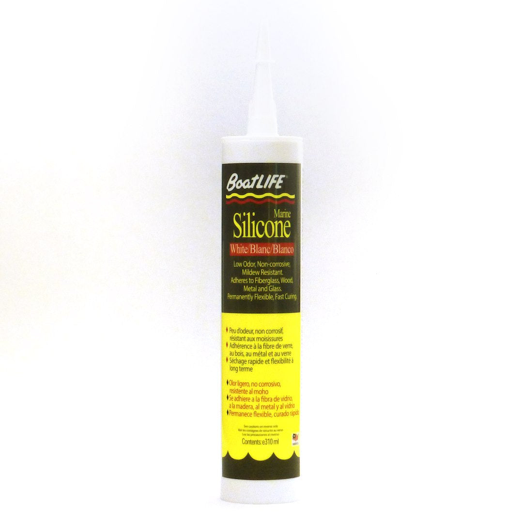 SILICONE 10.6 FL. OZ. CART. WHITE