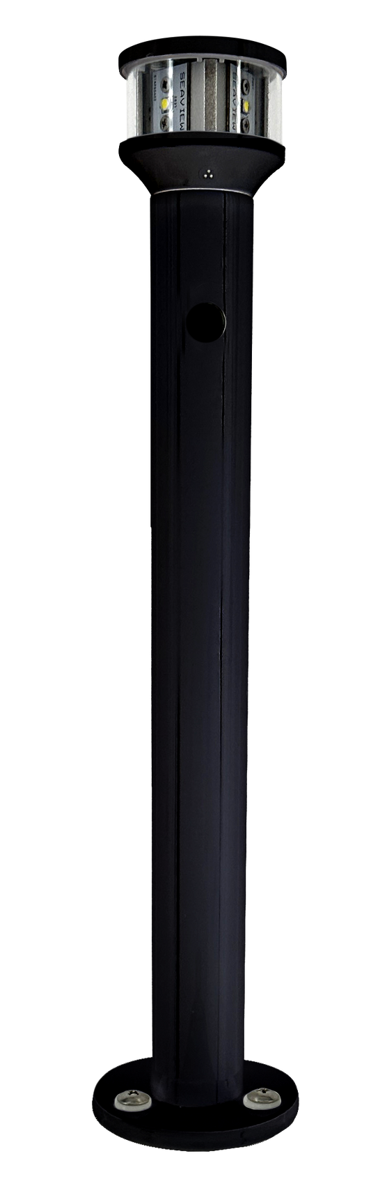 Seaview 12in Black Light Post With LTBLED12 Nav Light