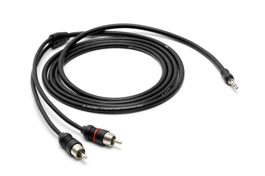 JL AUDIO  2-Channel Mini to RCA Audio Interconnect (XD-MINIRCA-6) | 010-13458-00