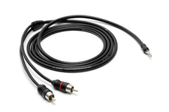 JL AUDIO  2-Channel Mini to RCA Audio Interconnect (XD-MINIRCA-6) | 010-13458-00