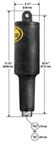 Lenco 2 1/4in Stroke XD Actuator 5/16in 24V