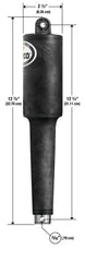 Lenco 4 1/4in Stroke XD Actuator 5/16in x 3/8in 12v