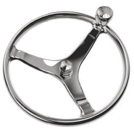 Lewmar 13.5in Power Grip Wheel 1/2in Nut
