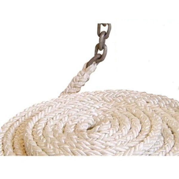 Lewmar 10ft 1/4in G4 Chain & 150ft 1/2in 8 Plait Line