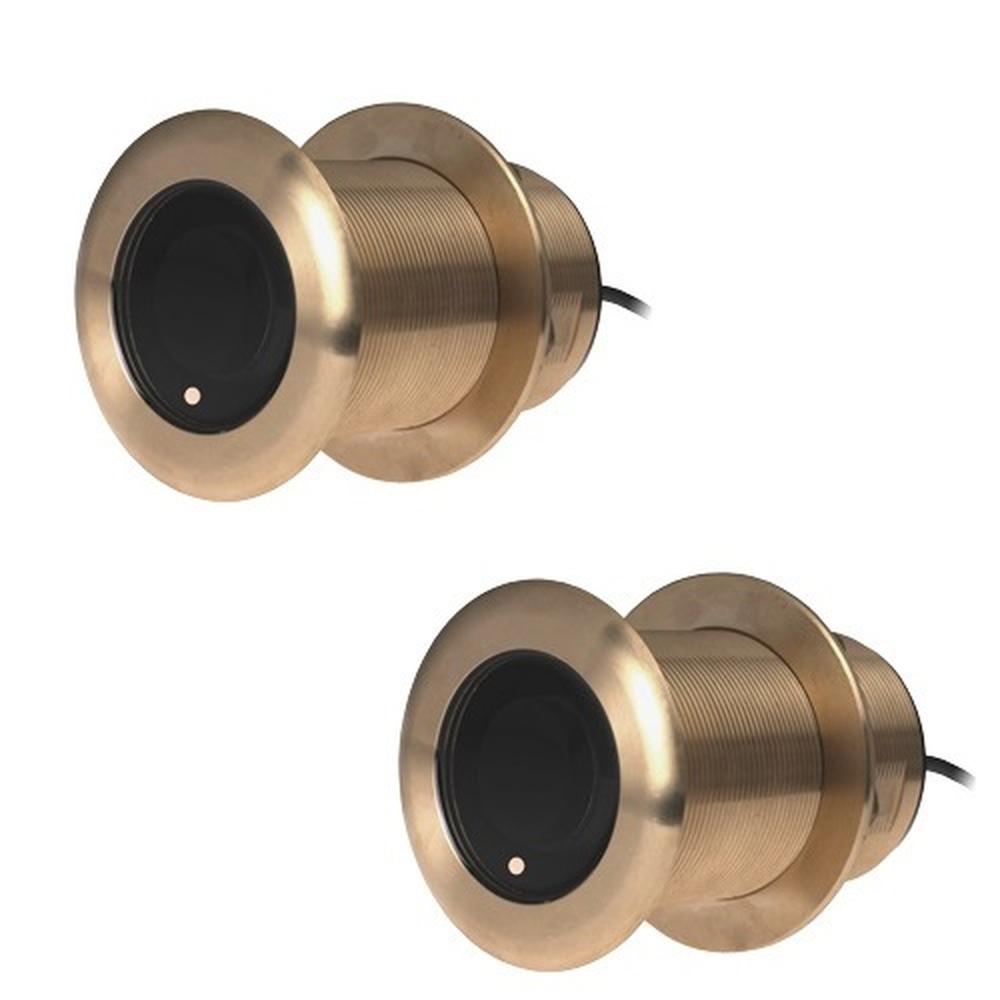 Raymarine B75MH 20DEG Pair Thru Hull Chirp Transducers