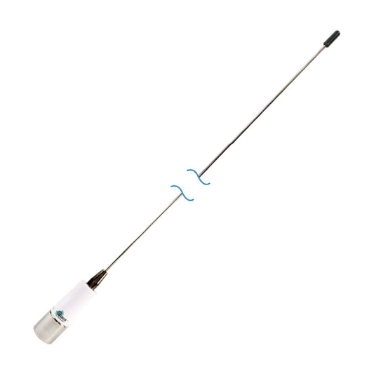 Shakespeare Quick Connect 3ft VHF Antenna Chrome Ferrule