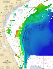 CMOR MAPPING SOUTH ATLANTIC (PREVIOUSLY NORTH FLORIDA, GEORGIA, AND SOUTH CAROLINA V2) 3D RELIEF SHADING CMOR CARD For Raymarine