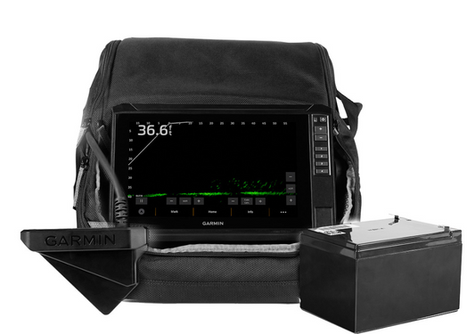 GARMIN ECHOMAP™ UHD2 93SV LIVESCOPE™ ICE FISHING BUNDLE W/ECHOMAP™ UHD2 93SV - LIVESCOPE SYSTEM