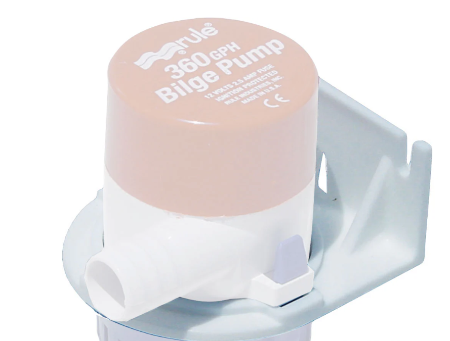 Rule Side Mount Bracket f/360-1100gph Round Pumps [66]
