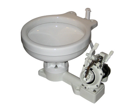Raritan Fresh Head - Fresh Water Flush - Manual - Marine Size - Right Hand Operation [25M00]