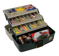 Plano Three-Tray Fixed Compartment Tackle Box [530006]
