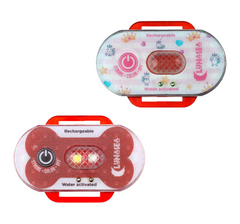 Lunasea Child/Pet Safety Water Activated Strobe Light - Red Case, Blue Attention Light [LLB-63RB-E0-01]