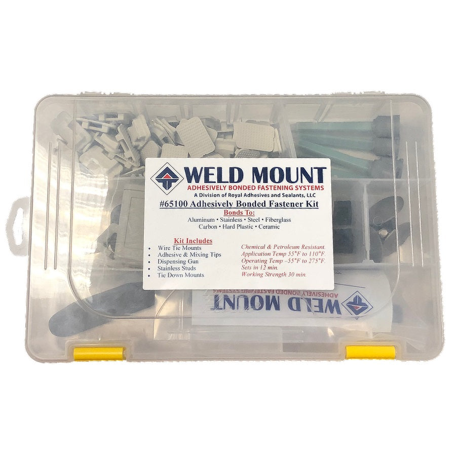 Weld Mount 65100 Adhesively Bonded Fastener Kit 15052918