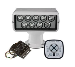 ACR RCL-100 LED Searchlight, White, with URP-103 Wired Point Pad & URC-104 Master Controller | 1978