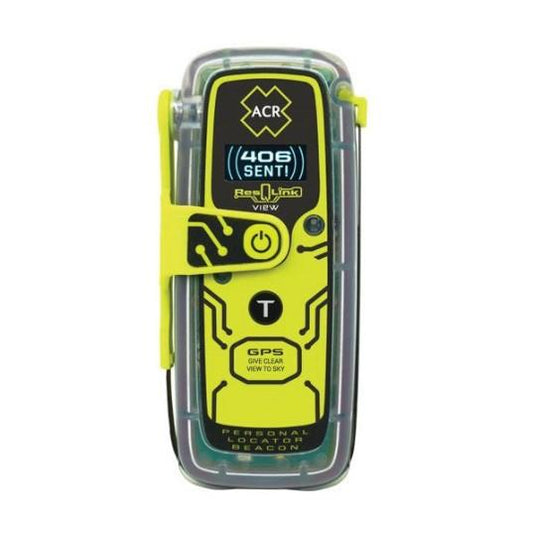 ACR ResQLink View, 406 GPS PLB with Digital Display and Multi-Terrain Accessory Clips (programmed U.S.) | 2922