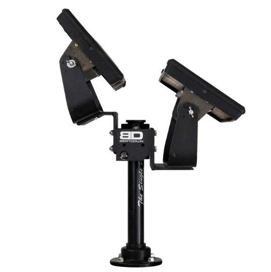 BEATDOWN OUTDOORS Single Pole Tall Double Stack | BD-SINGLP-TDS
