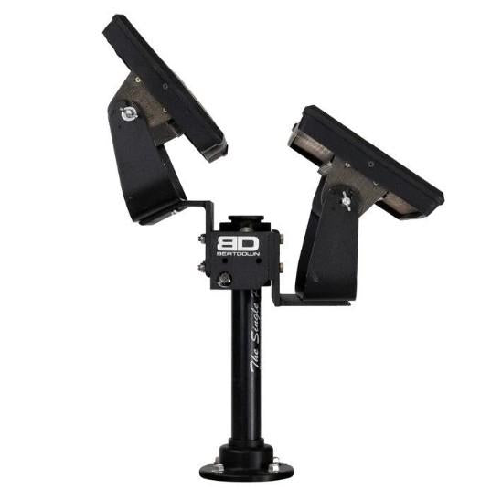 BEATDOWN OUTDOORS Single Pole Tall Quick Release Double Stack | BD-SINGLP-TQRDS