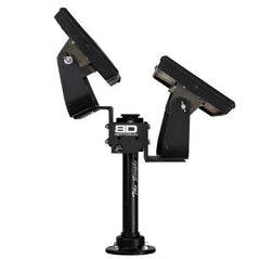 BEATDOWN OUTDOORS Single Pole Tall Quick Release Double Stack | BD-SINGLP-TQRDS