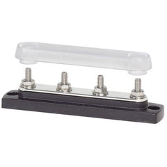 BLUE SEA BusBar 4 x 1/4in-20 Common Bus w/cvr | 2307-BSS