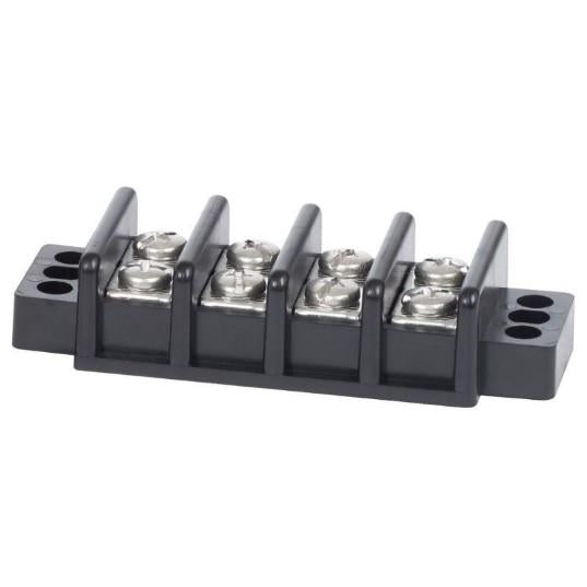 BLUE SEA Terminal Block/Ind 4circ 30A | 2504-BSS