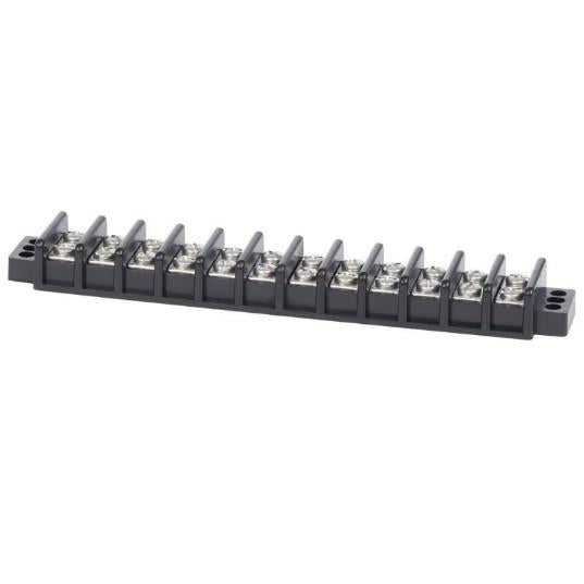 BLUE SEA Terminal Block/Ind 12circ 30A | 2512-BSS