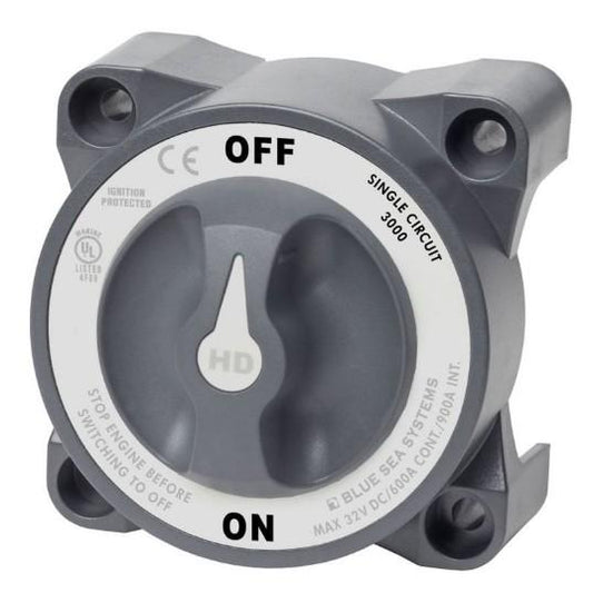 BLUE SEA Switch Battery HD ON/OFF | 3000-BSS