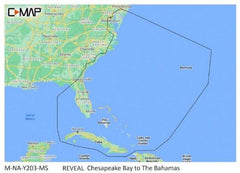 C-MAP Reveal - Chesapeake Bay To The Bahamas | M-NA-Y203-MS