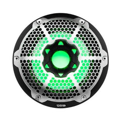 DS18 10" Marine Subwoofer With LED RGB Lights 300 Watts Rms SVC 4-Ohm -Black| NXL-10SUB/WH