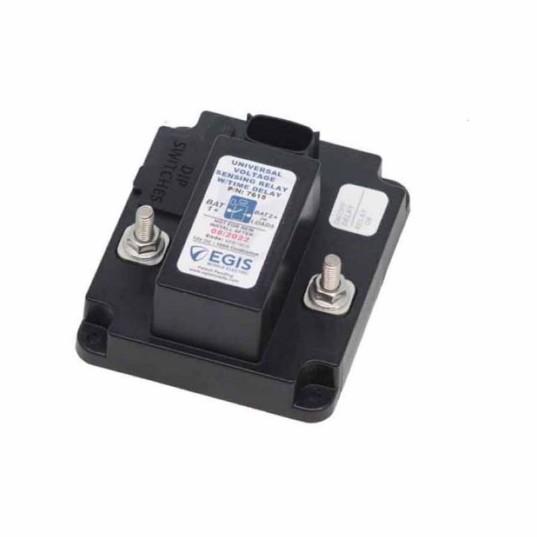 EGIS MOBILE ELECTRIC 7618B Universal Voltage Sensitive Relay w/ Optional Time Delay, 160 Amp