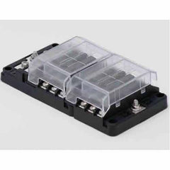 EGIS MOBILE ELECTRIC 8026 RT Fuse Block 12 Pos w/Ground & LED Indication