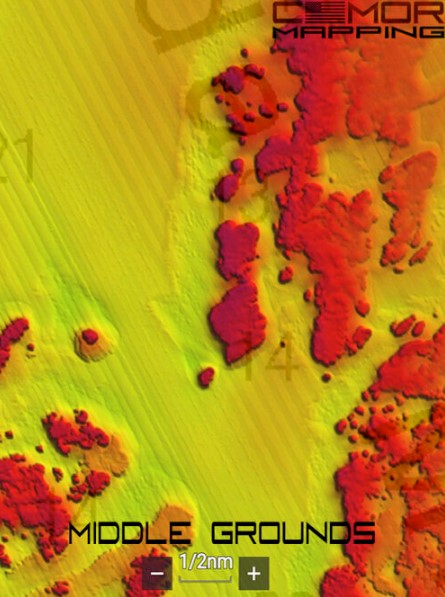 CMOR MAPPING WEST FLORIDA V2 3D For SIMRAD NSX