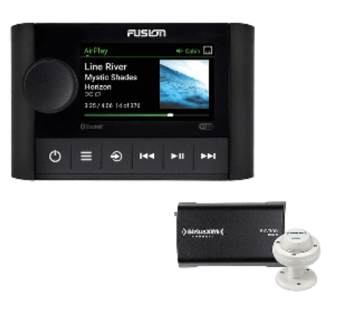 FUSION APOLLO MS-SRX400 STEREO W/SIRIUSXM SXV300 CONNECT TUNER & MARINE/RV ANTENNA