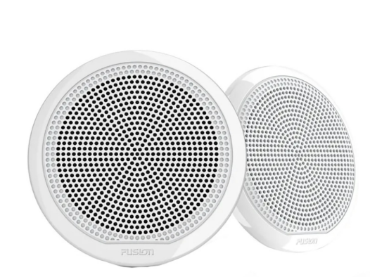 Fusion EL Series Marine Speakers 6.5" 80-Watt Classic White Marine Speaker (Pair)