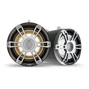 FUSION Signature Series 3i Marine Wake Tower Speakers, 8.8" 330-watt Sports Gray Marine Wake Tower | 010-02773-51