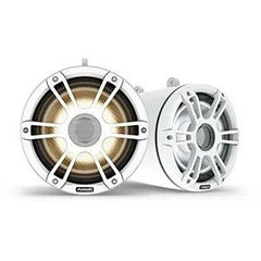 FUSION Signature Series 3i Marine Wake Tower Speakers, 8.8" 330-watt CRGBW, Sports White | 010-02773-50