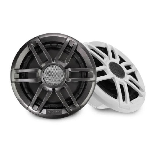 FUSION XS Series Marine Speakers, 6.5" 200-Watt Sports Marine Speakers (Pair), Comes with White and Black Grilles | 010-02196-01