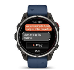 GARMIN quatix 8 Pro - 47 mm, AMOLED Marine GPS Smartwatch with Built-In inReach Technology  | 010-03198-50