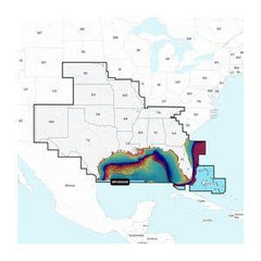 GARMIN Navionics+ U.S. South, Navionics Platinum+ microSD/SD card NPUS006R | 010-C1369-40