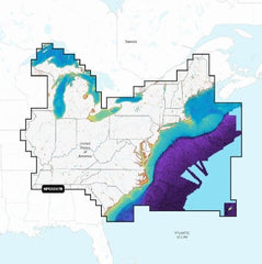 GARMIN Navionics+ U.S. East, Navionics Platinum+ microSD/SD card NPUS007R | 010-C1370-40