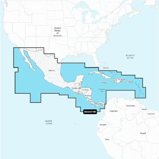 GARMIN NAV 010-C1459-30 Central America & Caribbean - Marine Charts | 010-C1459-30