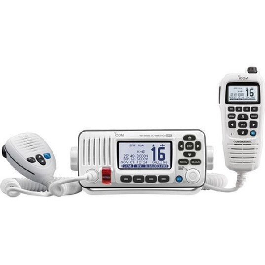 Icom M424G White VHF Radio Class D DSC Built-in GPS