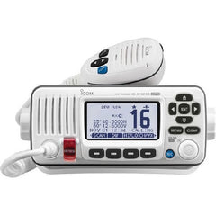 Icom M424G White VHF Radio Class D DSC Built-in GPS