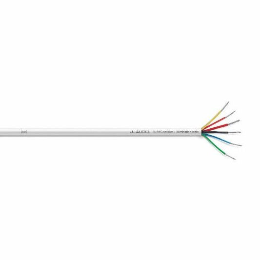 JL Audio 25 ft 6-Conductor White Multifunction Cable